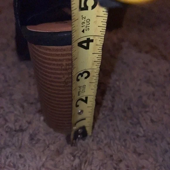 Quipid Peep toe black sling back booties. Size 9. - Picture 7 of 9